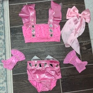 Elle Sparkling Pink Costume Set